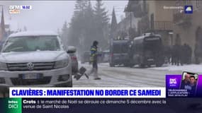 Clavières: des militants anti-frontière ont manifesté contre l'extradition de l'un des leurs