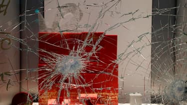 De nombreux commerces ont été attaqués samedi