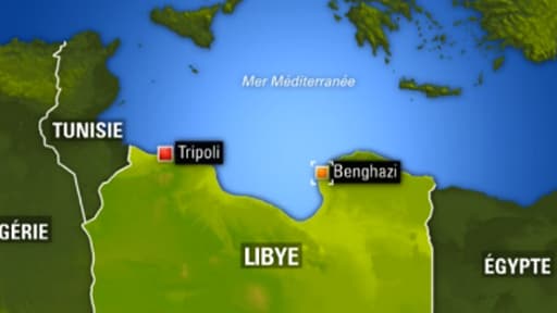 Carte de la Libye