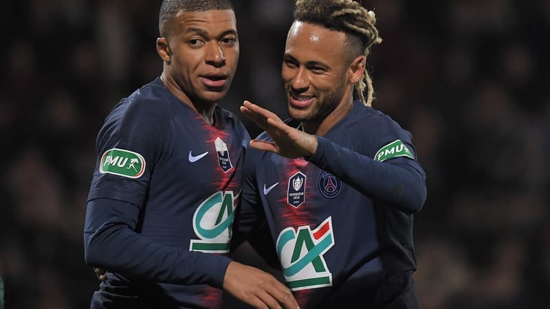 Mbappé et Neymar