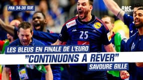 France 34-30 Suède (ap): "En finale, continuons à rêver en étant mort-vivant" savoure coach Gille