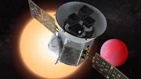 Vue artistique du télescope de la NASA TESS
