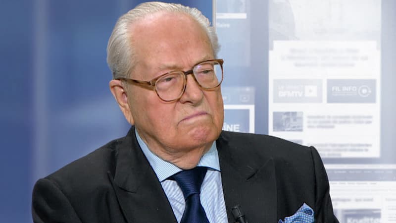 Jean-Marie Le Pen sur BFMTV.