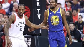 Kawhi Leonard et Kevin Durant