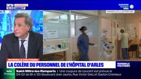 Arles: le maire Patrick de Carolis estime que l'hôpital de la ville n'a actuellement pas assez de moyens
