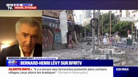Attaque du Hamas: "Depuis hier soir, il y a un élan patriotique, démocratique et d'Union sacrée dans Israël", pour le philosophe Bernard-Henri Lévy