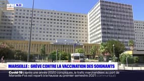 Vaccination des soignants: préavis de grève illimitée déposé dans les hôpitaux de Marseille