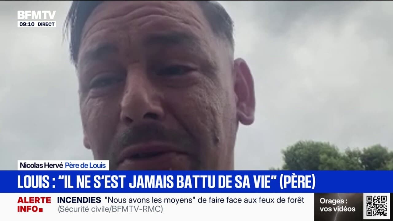 "C'était un guet-apens", déclare le père de Louis, battu à mort à Narbonne