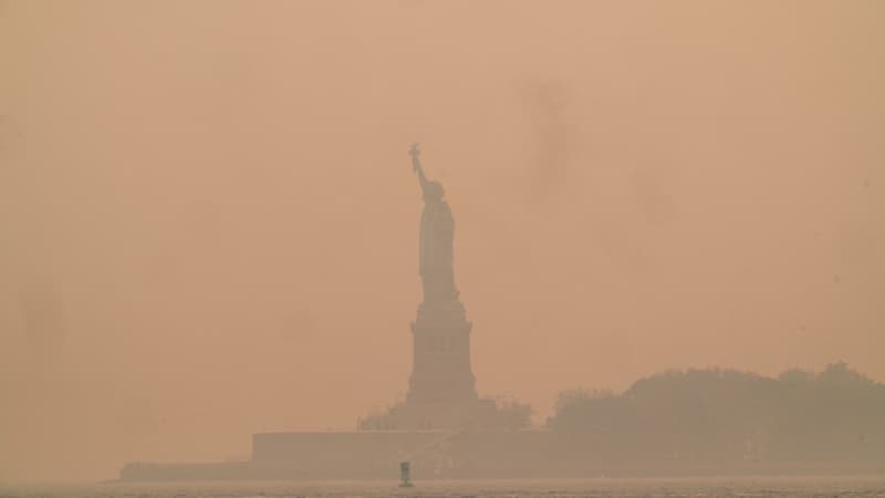 Feux au Canada: New York à nouveau ville la plus polluée au monde à cause des fumées