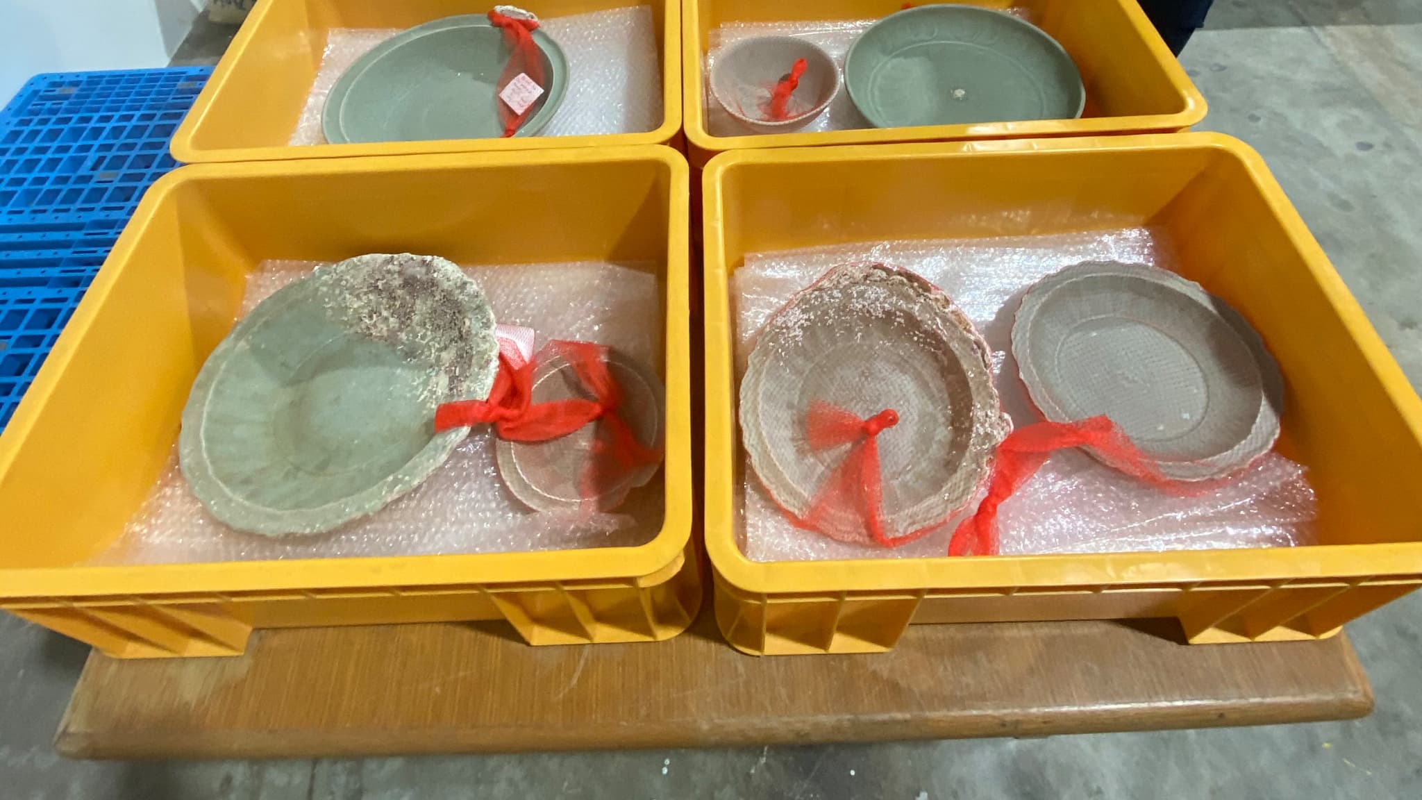 Des céramiques datant du XIVème siècle découvertes dans deux épaves à Singapour (photo d'illustration) Des céramiques datant du XIVème siècle découvertes dans deux épaves à Singapour (photo d'illustration)