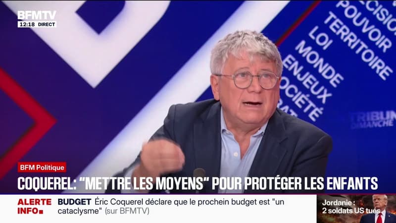Perpétuité des violeurs en série: pour Éric Coquerel, les pédocriminels ne sont pas "forcément incurables", mais il faut plus de moyens pour "se donner les garanties, quand ils sortent de prison, qu’il n’y ait pas de récidive"