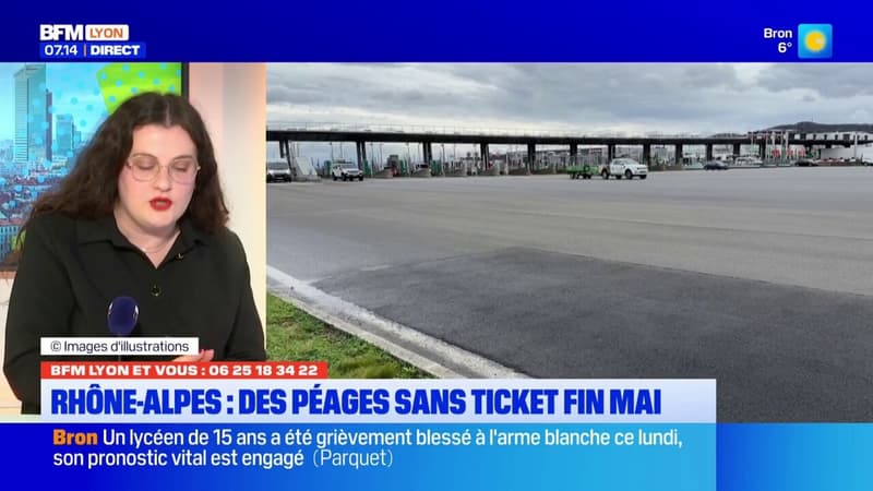 BFM Lyon et Vous: les péages sans ticket arrivent dans la région en mai