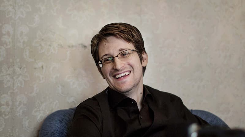 Edward Snowden en octobre 2015