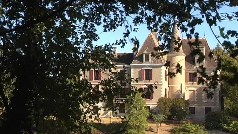 La propriété de Monflanquin, dans le Lot-et-Garonne, dans lequel la famille Védrines a vécu recluse, sous l'emprise du "gourou" Thierry Tilly.