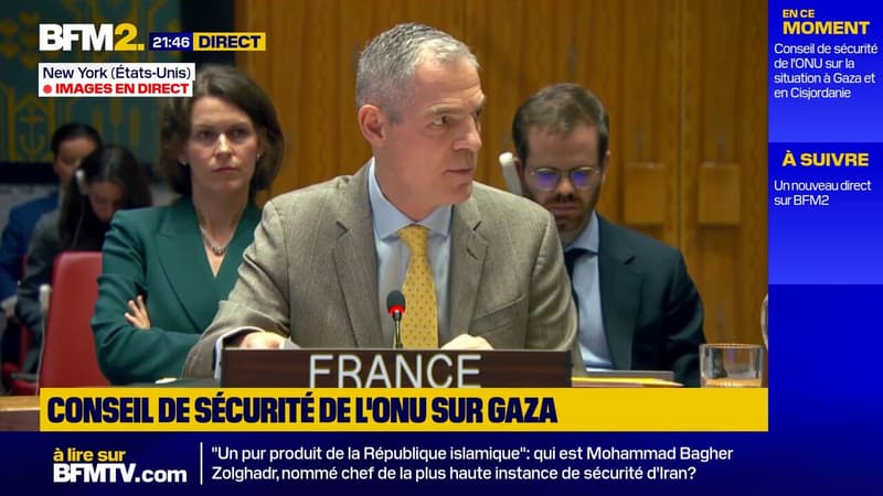"Le Moyen-Orient est dans une conflagration d’une ampleur inédite", estime l'ambassadeur de la France à l'ONU, Jérôme Bonnafont