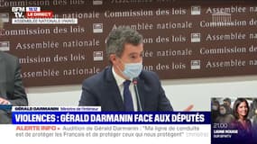 Croche-pied d'un policier sur un migrant: Gérald Darmanin considère que le commissaire doit "être sanctionné"