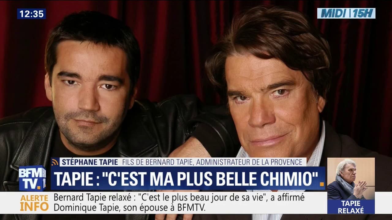 "C'est ma plus belle chimio." Le fils de Bernard Tapie ...