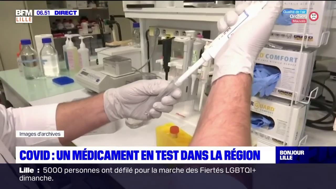 Hauts-de-France: Début Du Test D'un Médicament Contre Le Covid-19