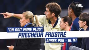 PSG (F) : "On doit faire plus", Prêcheur frustré après un nouveau revers face à l'OL 