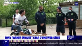 Tony Parker en guest star de la web-série "Tous Héros"