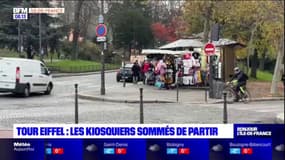 Paris: les kiosquiers doivent partir de la tour Eiffel