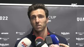 Coupe Davis : "C'était génial", Arthur Rinderknech s'est régalé avec le public français