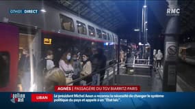 "On est à bout, il y a des crises d'angoisse...": Agnès, coincée dans un TGV, raconte sa galère