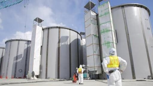 A Fukushima, la décontamination du site continue.