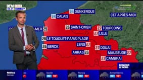 Météo Nord-Pas-de-Calais: un léger voile nuageux et des températures élevées, jusqu'à 27°C attendus à Lille