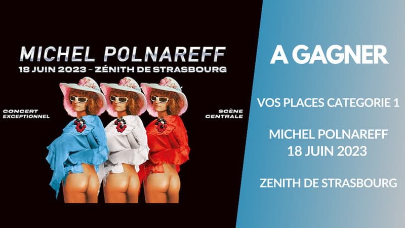 A gagner : vos places de concert pour Michel Polnareff