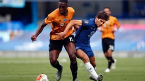 Willy Boly bataille avec Marcos Alonso