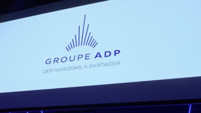 Logo du groupe ADP.