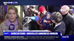 Mobilisation des agriculteurs: plus de deux heures de réunion à Matignon entre Gabriel Attal, Marc Fesneau et les leaders de la FNSEA et des "Jeunes Agriculteurs"