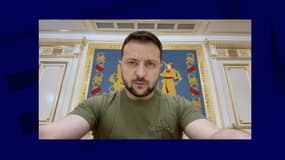 Volodymyr Zelensky dans son bureau le 7 juin 2022.