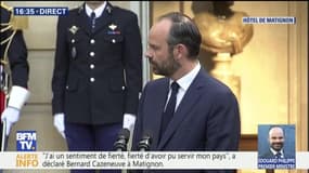 "Je suis un homme de droite." Les premiers mots d'Edouard Philippe à Matignon