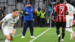 Ligue 1 - OM-Nice, match en retard de la 29e journée - Jean-Louis Gasset, le 24 avril 2024