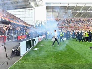 Les débordements lors de Lens-Lille