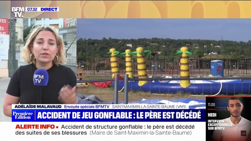 Accident de jeu gonflable dans le Var: le père est décédé à la suite de ses blessures