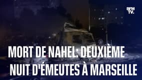 Mort de Nahel: deuxième nuit d'émeutes et de pillages à Marseille 