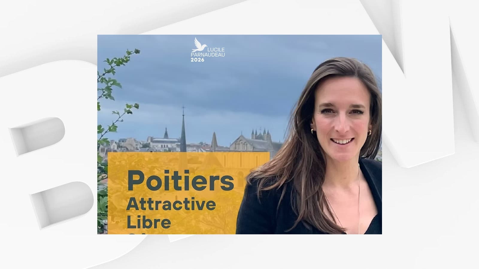 ÉLECTIONS MUNICIPALES 2026: LUCILE PARNAUDEAU OFFICIALISE SA CANDIDATURE À POITIERS