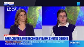Planète locale du mercredi 2 avril - Parachutes : une seconde vie aux chutes de bois