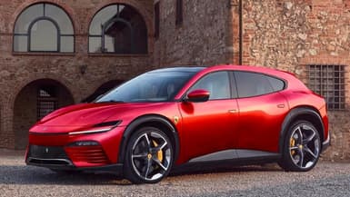 Voici à quoi pourrait ressembler la première Ferrari électrique.
