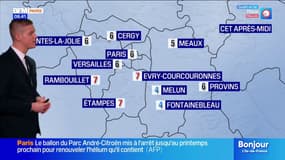 Météo Île-de-France: un mercredi gris, 6°C prévus à Paris