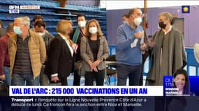 Val de l'Arc : 215 000 vaccinations en un an