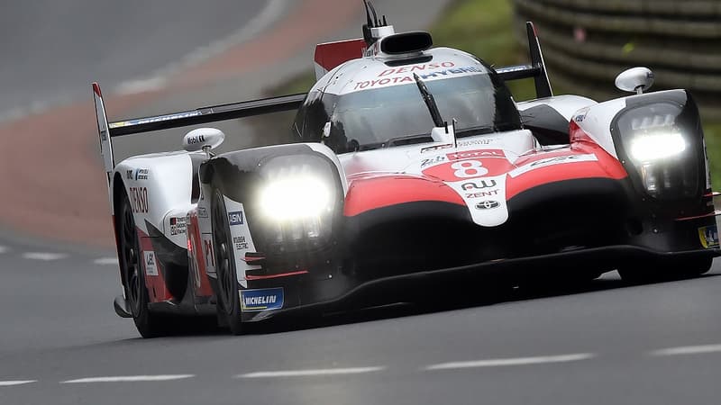 La Toyota pilotée par Fernando Alonso