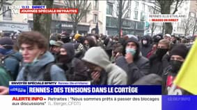 Mobilisation contre la réforme des retraites: 13.600 manifestants à Rennes selon la police