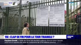 Paris: clap de fin pour la Tour Triangle?