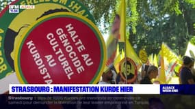 Strasbourg: un millier de manifestants kurdes