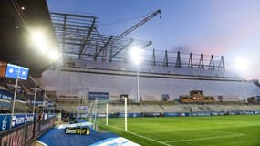 Le stade de la Meinau de Strasbourg, le 28 mars 2025