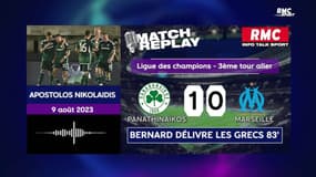 Panathinaïkos 1-0 OM : le goal replay de la défaite des Marseillais au match aller